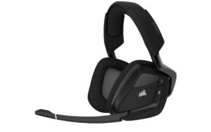 Corsair Void Elite RGB Wireless 7.1 Carbon Gaming Headset mit Dolby Kopfhörer 7.1