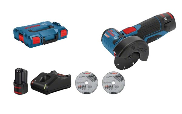 973159 - Mediatech BOSCH Professional GWS 12V-76 V-EC Kit Winkelschleifer mit Akku kaufen Schweiz | Mediatech.ch