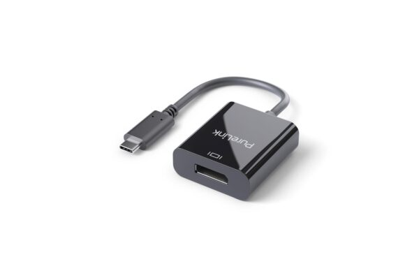 973560 - Mediatech PureLink Premium Adapter USB Typ-C zu DP 4K bis 60Hz, Displayport, 10cm, Schwarz kaufen Schweiz | Mediatech.ch