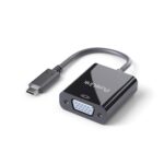PureLink Premium Adapter USB Typ-C zu VGA 2K bis 60Hz, VGA, 10cm, Schwarz
