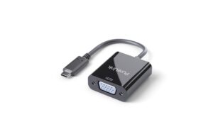 PureLink Premium Adapter USB Typ-C zu VGA 2K bis 60Hz, VGA, 10cm, Schwarz