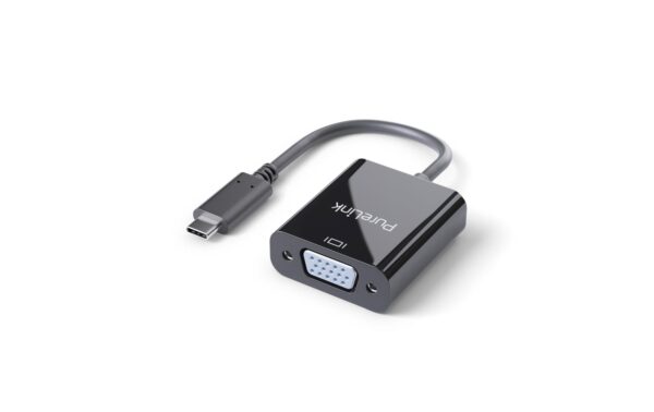 973564 - Mediatech PureLink Premium Adapter USB Typ-C zu VGA 2K bis 60Hz, VGA, 10cm, Schwarz kaufen Schweiz | Mediatech.ch