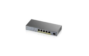 974838 - Mediatech ZyXEL GS1350-6HP managed PoE+ 250m Reichweite kaufen Schweiz | Mediatech.ch