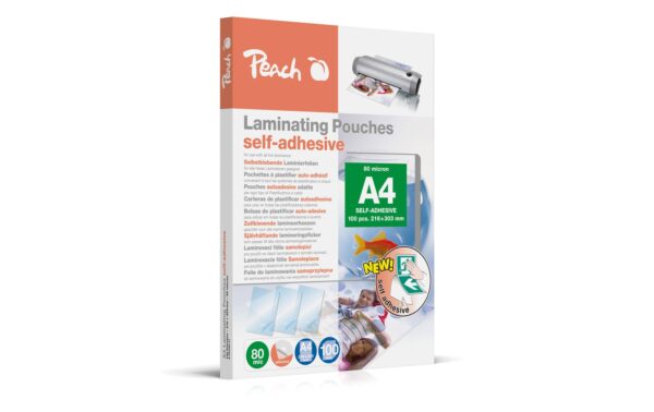 Peach Laminierfolie A4 303x216mm, 80mic, 100 Stück kaufen Schweiz | Mediatech.ch
