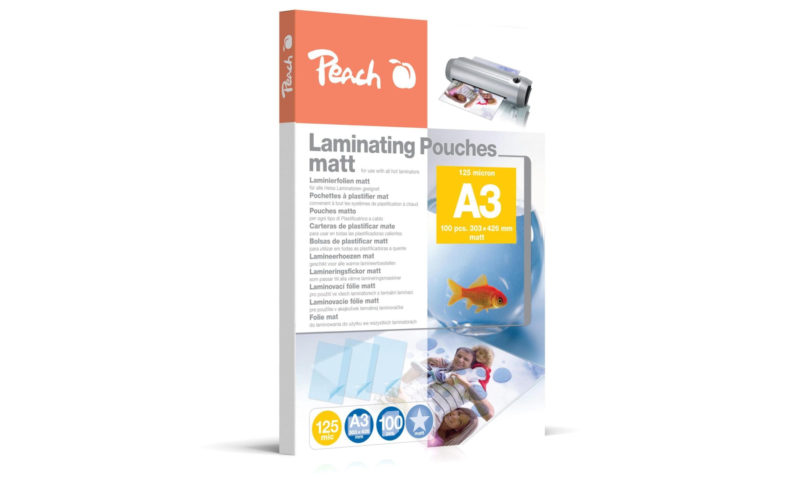 976015 - Mediatech Peach Laminierfolie A3 125mic, matt kaufen Schweiz | Mediatech.ch