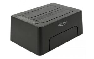Delock 63957 USB Type-C 3.1 Dockingstation 2 x SATA HDD / SSD mit Klon Funktion