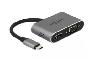976598 - Mediatech Delock Dockingstation USB3.1-C, 4K, PD2.0 HDMI, VGA, USB 3.0 Port, PD bis zu 87 Watt kaufen Schweiz | Mediatech.ch
