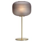MARKSLOJD Sober 1L Tischleuchte Messing Smo 107820, 1x E27 60W, Ein/Aus-Schalter