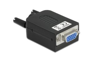 Delock Adapter VGA 15Pin/Buchse - 10Pin TB 10Pin Terminalblock, Pitch 3.81, Schrauben