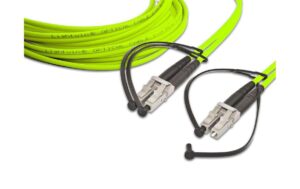Lightwin LWL HQ Duplex Patchkabel, 7m Multimode, 50/125µm, LC-LC, OM5