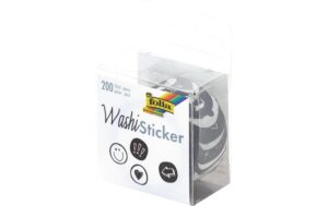 Folia Sticker Washi Doodles 200 Sticker auf Rolle