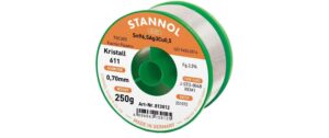 Stannol Lötdraht 611 2,5% Ø 0,7 FLOWTIN TSC305 FairTin 250 g
