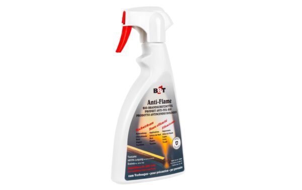 BBT Bio Brandschutzspray 500 ml für Christbäume, Papier, Textil