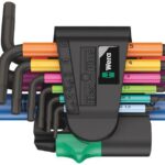 Wera 950/9 Hex-PlusMulticolour 2 Winkelschlüsselsatz, 9-teilig