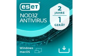 ESET NOD32 Antivirus Voll, 2yr, 1us, ML