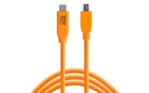 Tether Tools TetherPro USB-C / 2.0 Mini-B 5-Pin 4.6m/15 orange kaufen Schweiz | Mediatech.ch