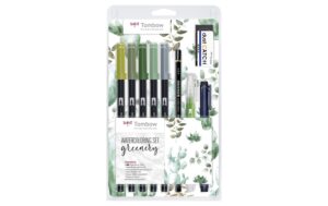 Tombow Watercolor Set Greenery