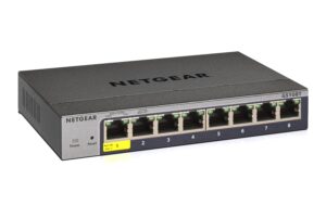 Netgear GS108Tv3: 8 Port Smart Switch 8 Port Smart Switch