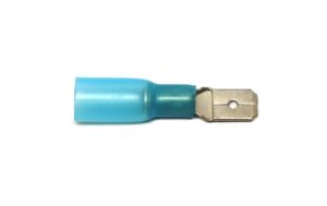 EP Flachstecker WP Blau männlich 6.3x0.8mm 10 Stk. - 0.5-1.5mm2  (22-18 AWG)