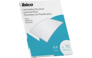 Ibico, Laminierfolie Premium A4 75 µm, glän 75 mic, 100 Stück, glänzend kaufen Schweiz | Mediatech.ch