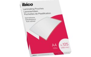 Ibico Laminierfolie A4 125 mic, 100 Stück, glänzend, adhesive kaufen Schweiz | Mediatech.ch