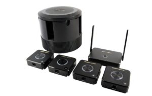 QuattroPod Deluxe Wireless Set, Plug&Play, 4K, 4x Transmitter