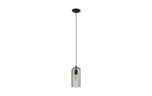 993281 - Mediatech EGLO ROCCAMENA 1 Hängeleuchte schwarz Trend & Vintage / exkl. 1x E27 60W