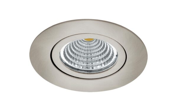 993338 - Mediatech EGLO SALICETO 1 Einbauspot nickel-matt EGLO / inkl. 1x LED 6W