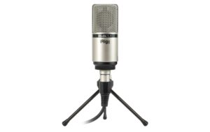 IK Multimedia iRig Mic Studio XLR schwarz, digitales Mikrofon