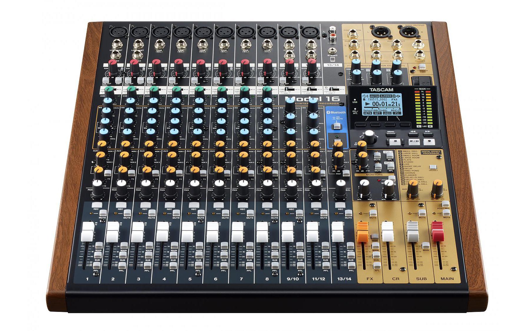 995083_1 - Mediatech Tascam Model 16 16-Kanal Hybrid Mischpult