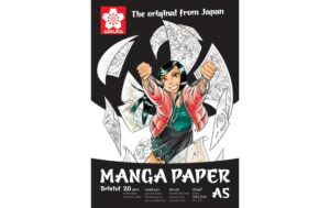 Sakura Zeichenblock Manga A5 20 Blatt, 250g/m2, glatt, weich