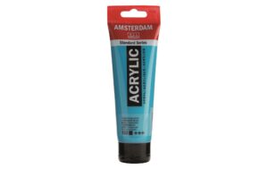 Amsterdam Acrylfarbe Standard 522 120 ml, Farbe: Türkisblau, Deckend