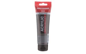 Amsterdam Acrylfarbe Specialties 840 120 ml, Farbe: Graphite, Deckend
