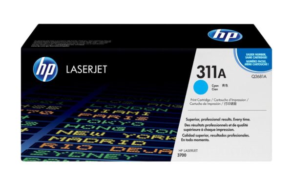 HP Toner 311A - Cyan (Q2681A) Seitenkapazität ~ 6'000 Seiten