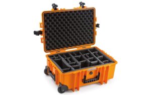 997957 - Mediatech B&W Outdoor-Koffer Typ 6700 - RPD orange Innenmasse: 535x360x225mm
