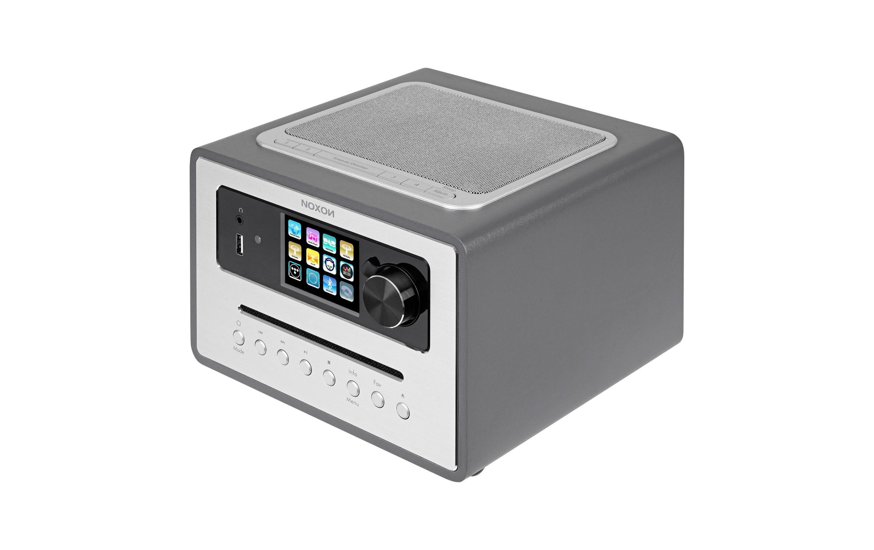Noxon iRadio 500, DAB+ Radio Anthrazit, FM, DAB+, Internetradio, USB