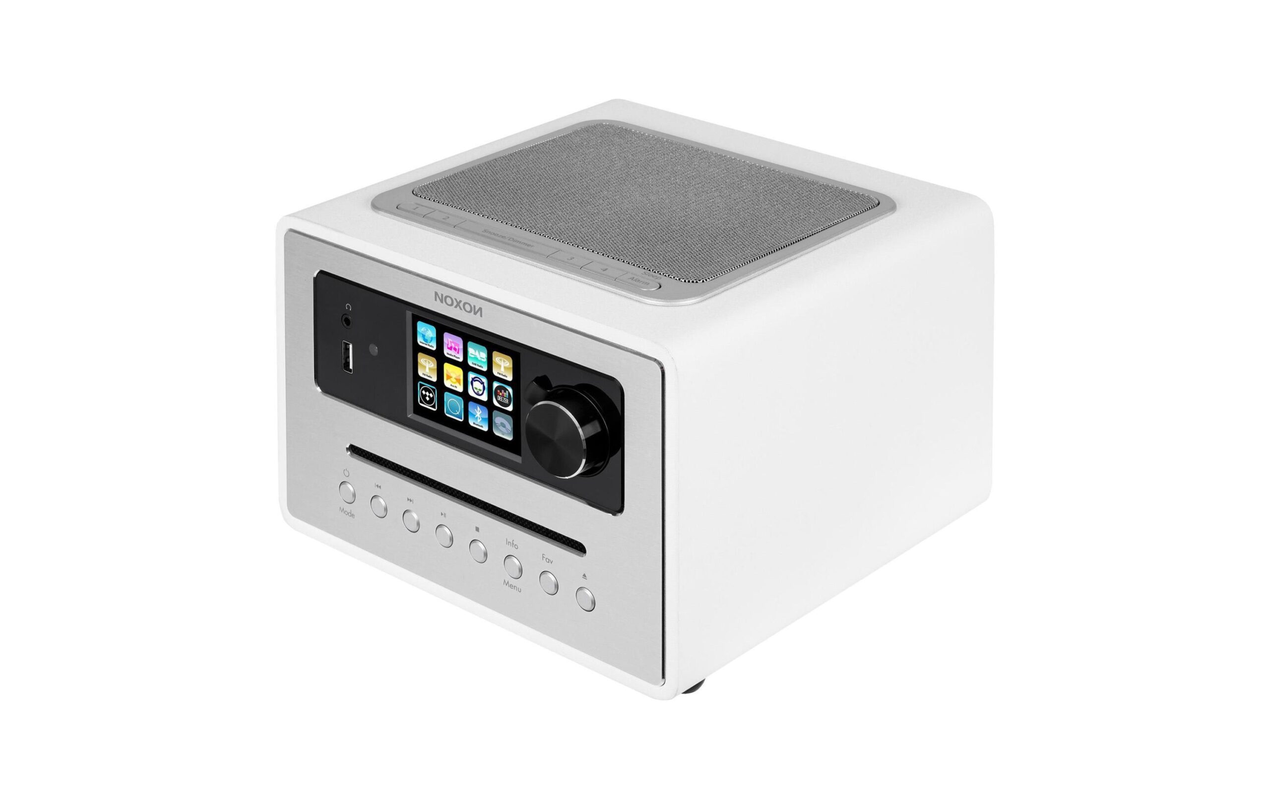 1000135 - Mediatech Noxon iRadio 500, DAB+ Radio Weiss, FM, DAB+, Internetradio, USB kaufen Schweiz | Mediatech.ch