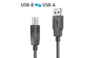 1000148_1 - Mediatech PureLink USB3.0-Kabel Typ A-B 15m aktive Verstärkung, nickelbeschichtet