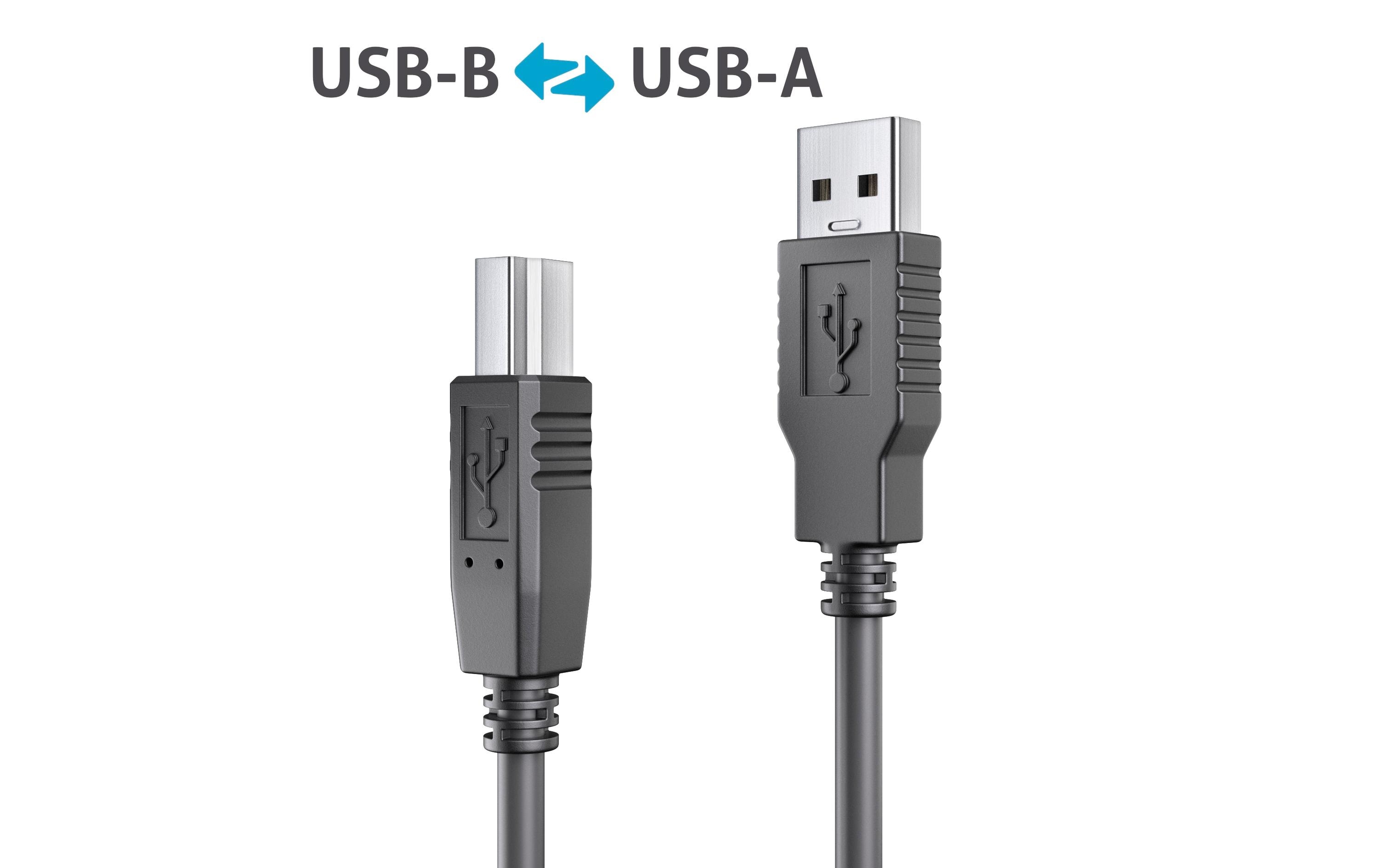 1000148_1 - Mediatech PureLink USB3.0-Kabel Typ A-B 15m aktive Verstärkung, nickelbeschichtet