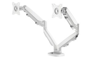 Fellowes Doppel-Monitorarm ESI Eppa weiss