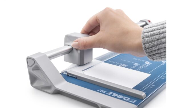 Dahle 507 Rollen-Schneide 320 mm blau Automatische Pressung, A4