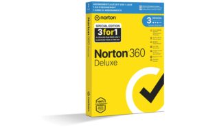 Norton 360 Deluxe Non-subscription Box, Voll, 3 PC, 1J, ML - 3für1 PROMO