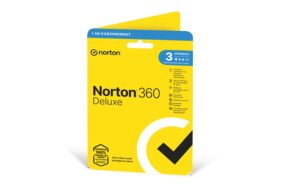 Norton 360 Deluxe Sleeve, 3 Device, 1 Jahr