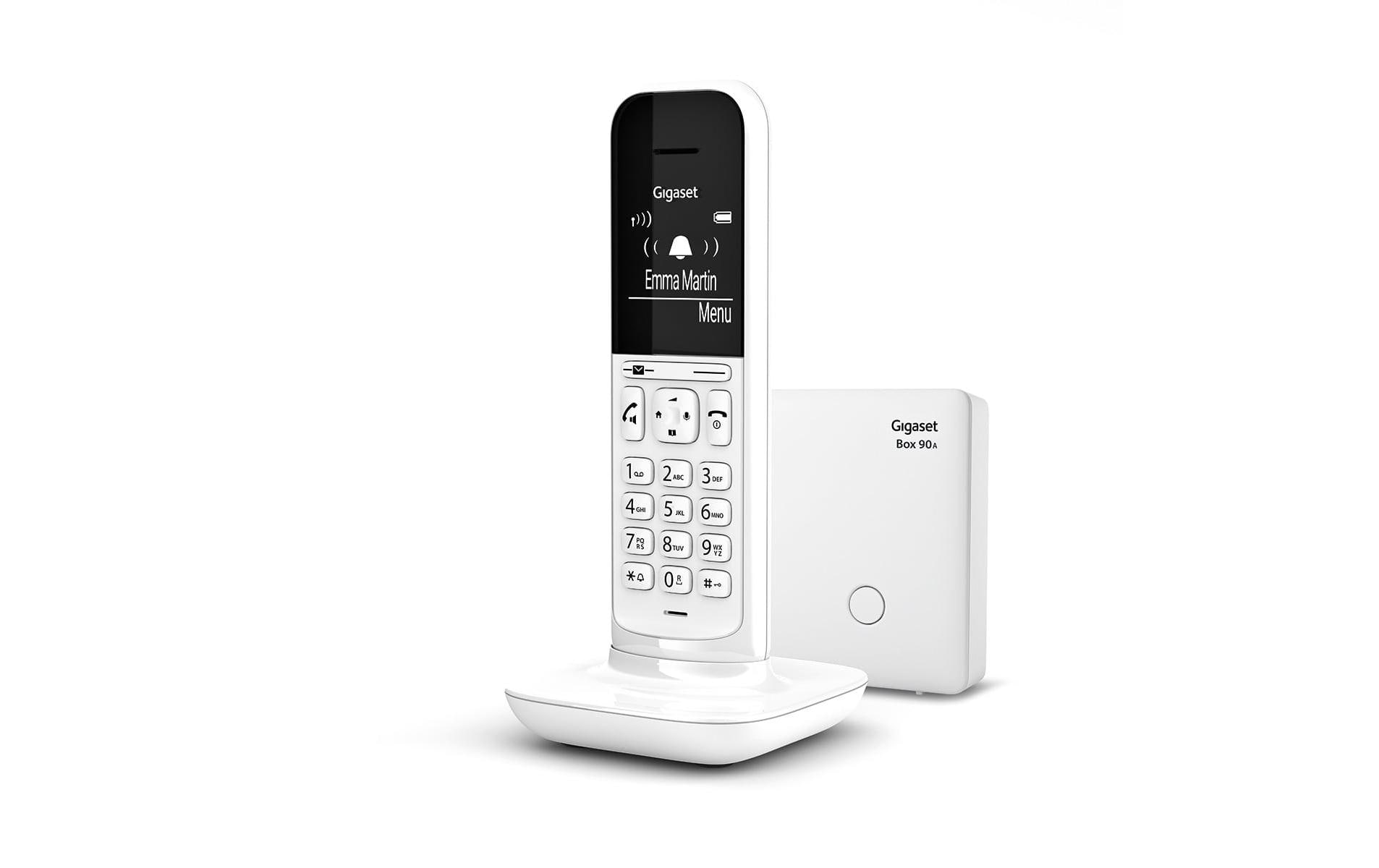 1015434_1 - Mediatech Gigaset CL390A Duo Tundra White analoges Telefon mit Anrufbeantworter
