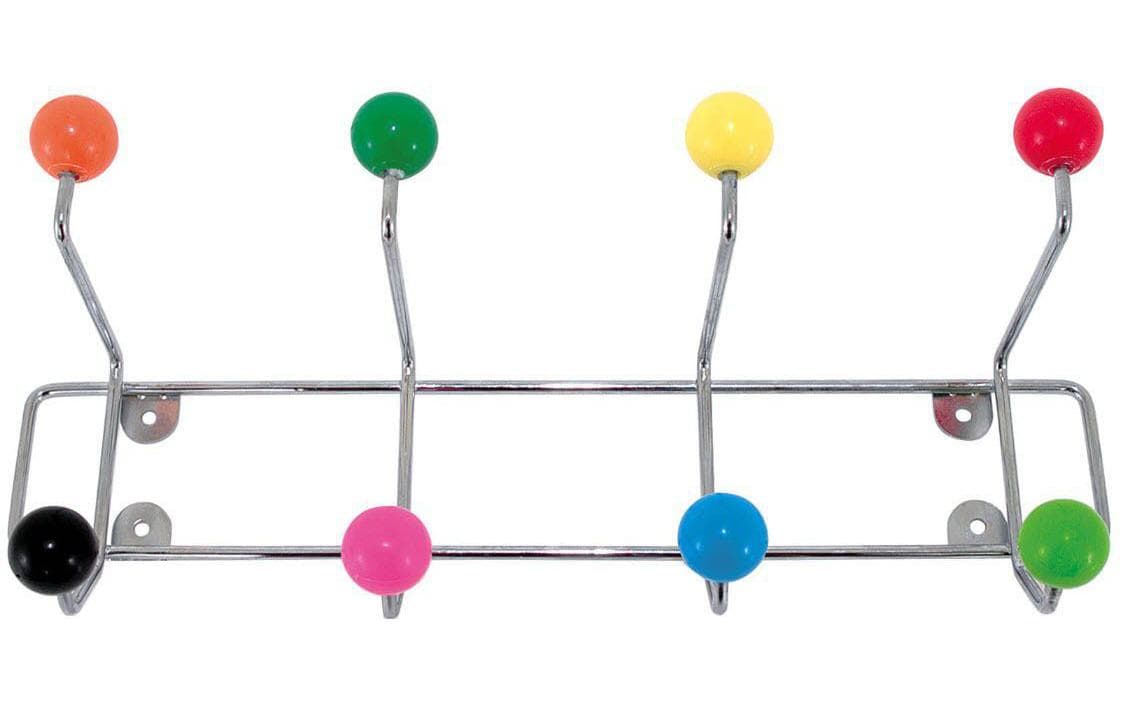 1016184 - Mediatech present time Garderobe Saturnus, 8 Hänger Metall, fabrig, 34 x 15 x 14 cm, Max. 10 kg kaufen Schweiz | Mediatech.ch