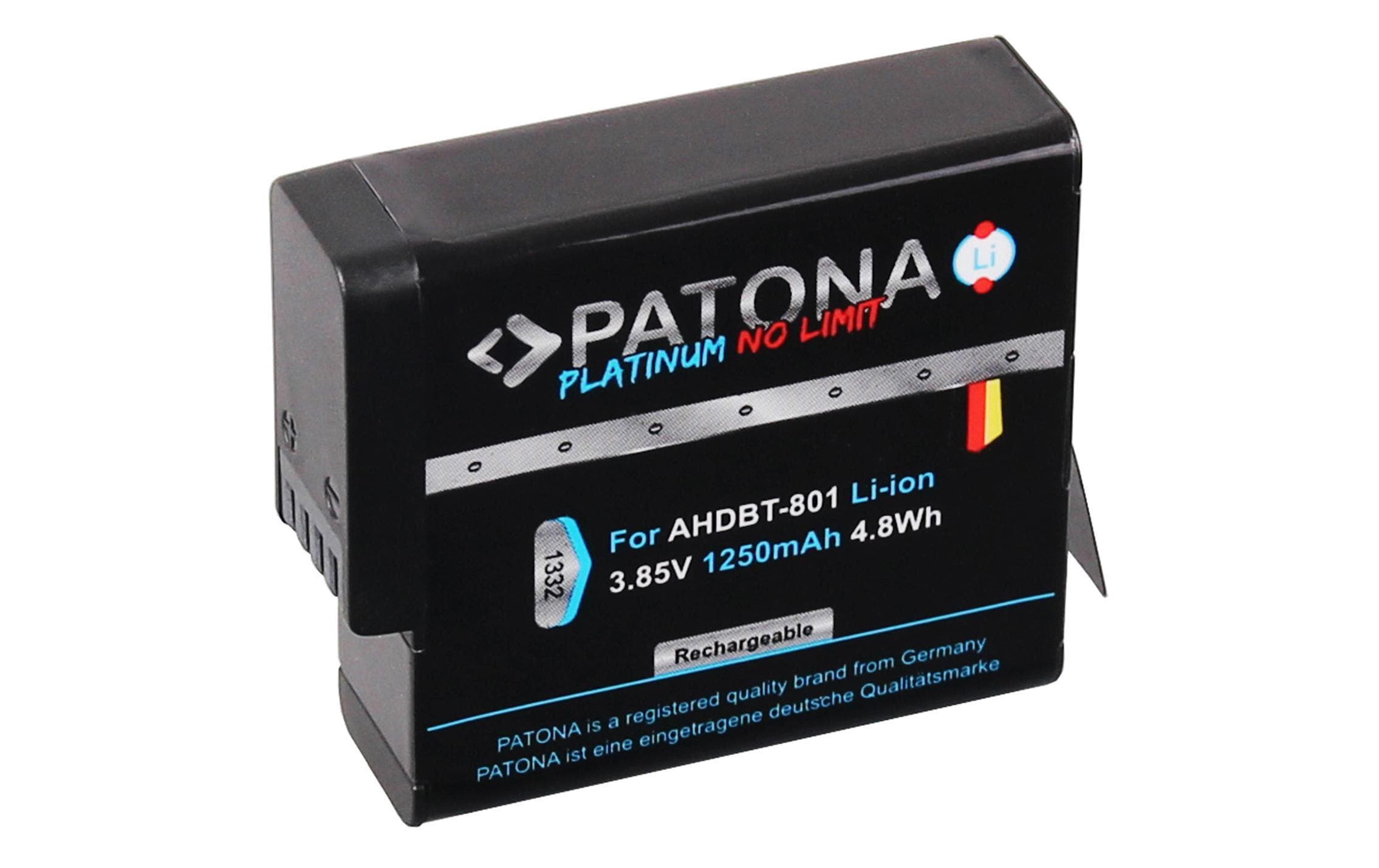 1019704_1 - Mediatech PATONA Platinum Akku GoPro Hero 8/7/6/5