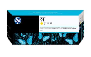 102037 - Mediatech HP Inc. HP Tinte Nr. 91 - Yellow (C9469A) 775ml, DesignJet Z6100 kaufen | Mediatech.ch