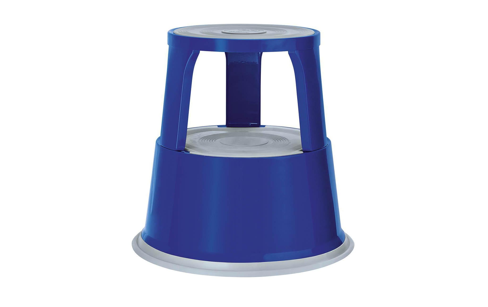 1022666 - Mediatech WEDO Rollhocker Metall blau robuste Metallausführung kaufen Schweiz | Mediatech.ch