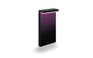 1025215_1 - Mediatech Philips Hue Sockelleuchte Nyro bk 13.5W, 1000lm, 2200-6500K, schwarz