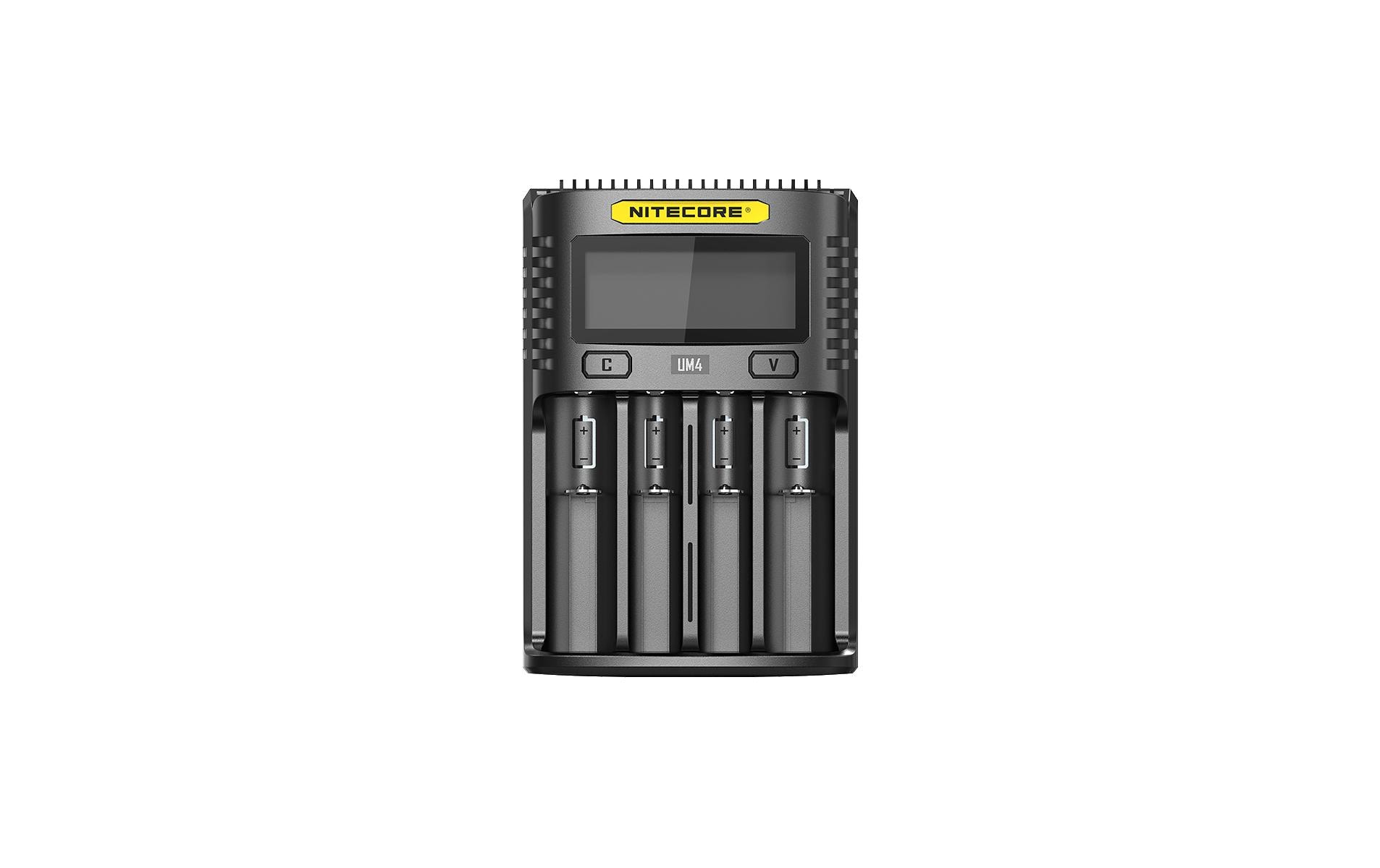 1026823 - Mediatech NiteCore USB Ladegerät UM4 Ladegeräte kaufen Schweiz | Mediatech.ch